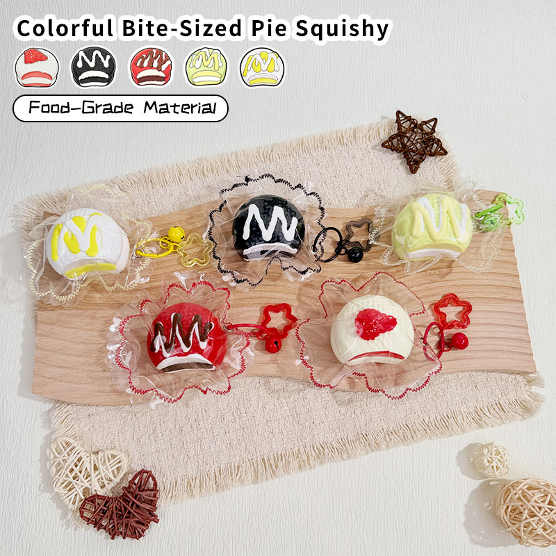 Juguete blando Colorful Bite‑Sized Pie