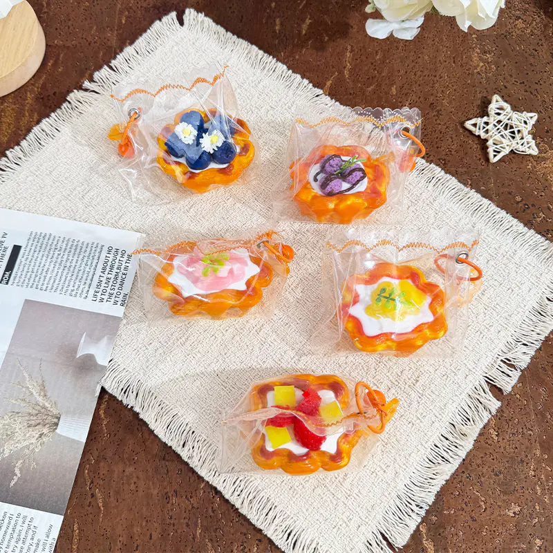 Squishy de tarta de frutas frescas